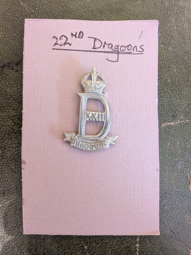 22nd dragoons british army cap - 22nd,