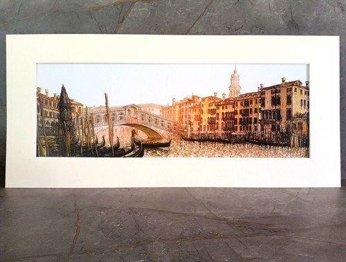 Venice canal bridge - venice,