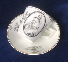 Queen Victoria 50 Years Reign Jubilee Cup & Saucer Reg No: 65169 - 1897 A/F