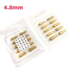 10 x Brass Collet Bit Drill