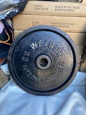 SINGLE 20kg Weider International Olympic Weight Plate