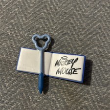 DISNEY Parks Exclusive Mr Potato Head Parts Mickey Mouse Souvenir Book with pen