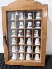 Porcelain thimble collection - porcelain,
