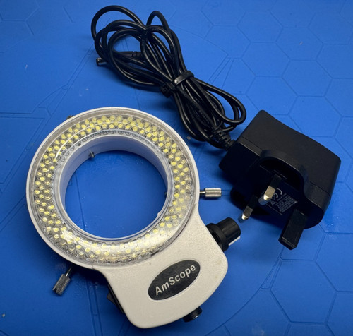 Amscope adjustable 144 led - amscope,