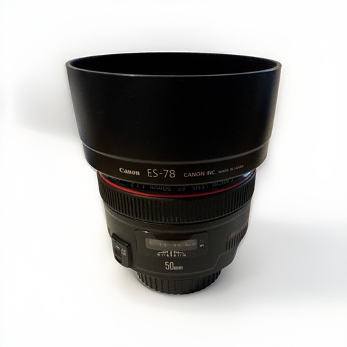 Canon 50mm series - 1.2, l-series