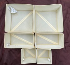 IKEA Komplement 16635 Foldable Fabric Storage Drawer Cubes x 6