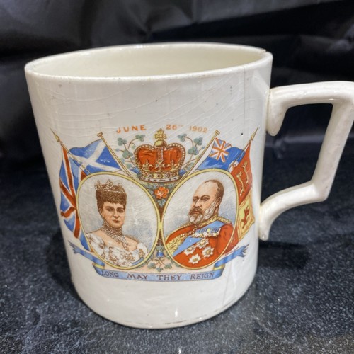 1902 edward vii coronation mug - 1902,