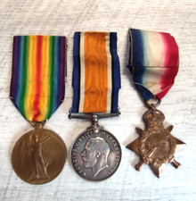 British World War I Medal Trio