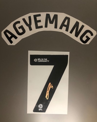 Signed patrick agyemang - patrick, derby