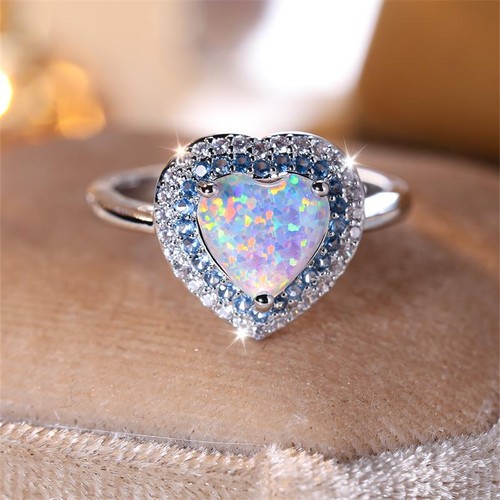 Sterling silver rainbow white - rainbow,