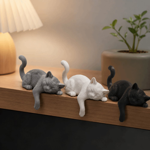 1pc desk cat decorations - desk,