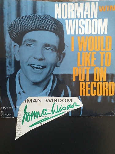 Genuine signed card norman - signed,