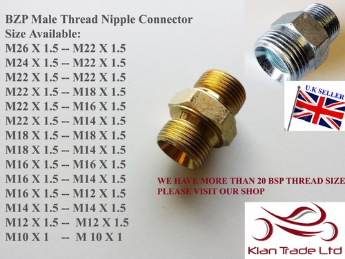 Bzp steel metric thread - metric, air