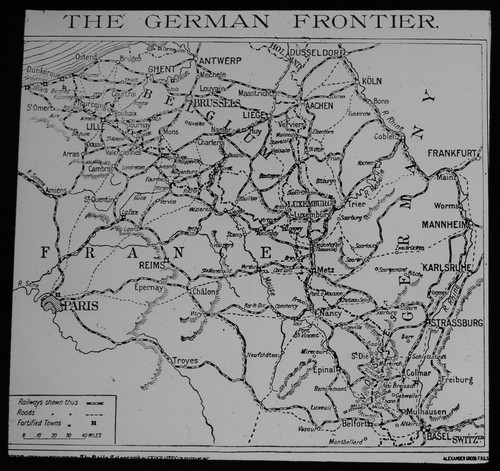 Ww1 map showing - ww1,