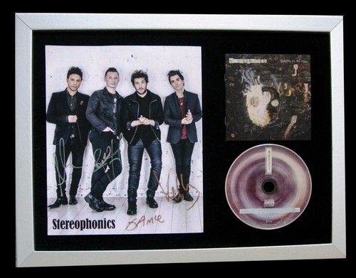 STEREOPHONICS+SIGNED+FRAMED+GR