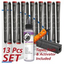 Set 13 Winn DriTac Dark Grey Golf Grips Golf Grip