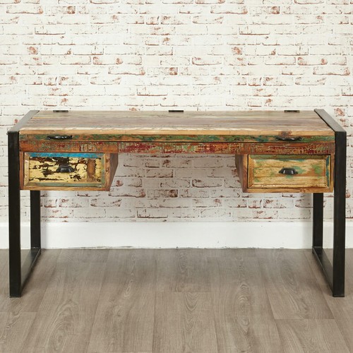 Reclaimed laptop desk - reclaimed, dressing