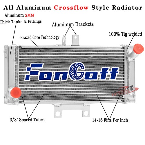 Aluminum radiator for - radiator,
