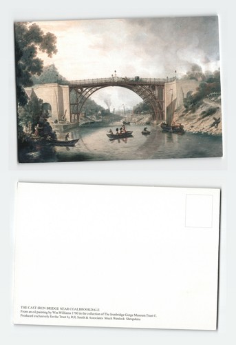 Vintage postcard the cast iron - postcard,