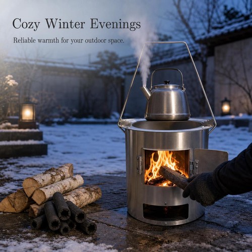 Outdoor camping stove - outdoor,