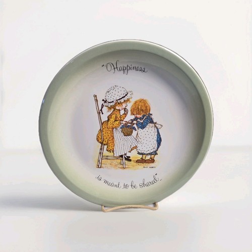 Holly hobbie plate - holly,