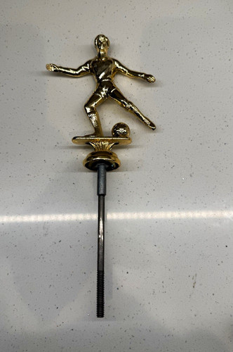 Soccer trophy gold metal - soccer,