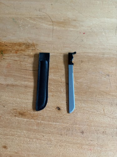 Action man black - machete, &
