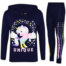 Kids Girls Dab Unicorn Unique