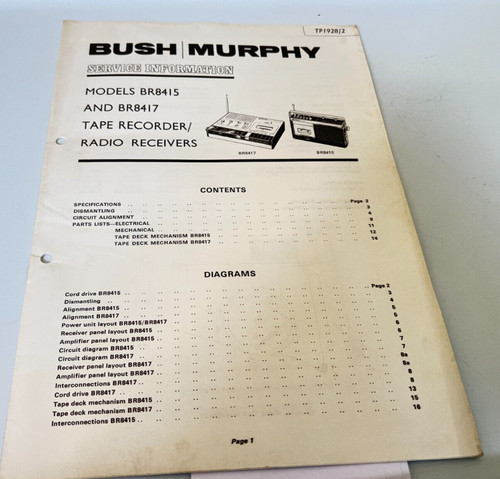 Vintage bush murphy model - vintage,