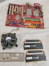 MSI MS-7360 P35 Neo ATX Motherboard + intel CPU Quad 2.40Ghz/2GB Ram/I-O Sheild