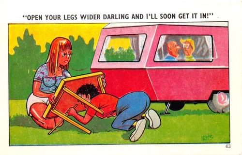 Sapphire comic postcard 63 - comic,