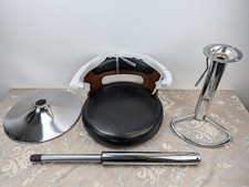 2x Bar Stools Modern Fashion Bar Stool Front Bar - Lift High / Rotate