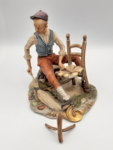 Large vintage capodimonte - vintage,