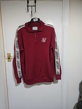 Sik silk Men's Red Quarter-Zip