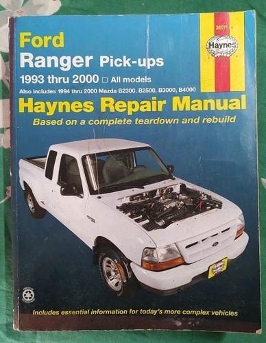Haynes repair manual ford - haynes,