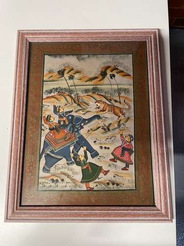 Indian silk screen - indian,