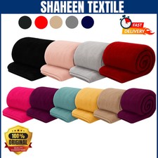 Soft Faux Fur Fleece Blanket