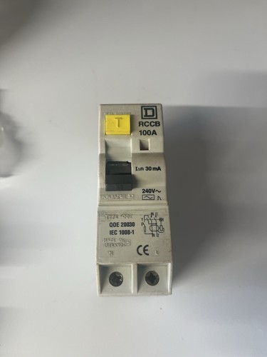 Square rccb 30ma - d,