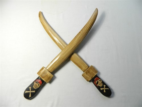 Pirate sword wooden - pirate,