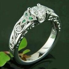 1.3Ct 14k White Gold Over