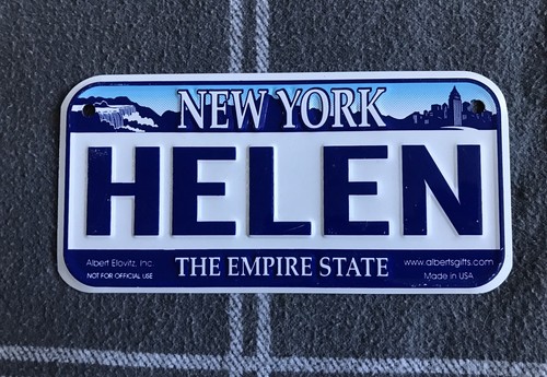 Novelty tag license - tag,