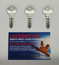 x3 Thule Key Cut for Caravan