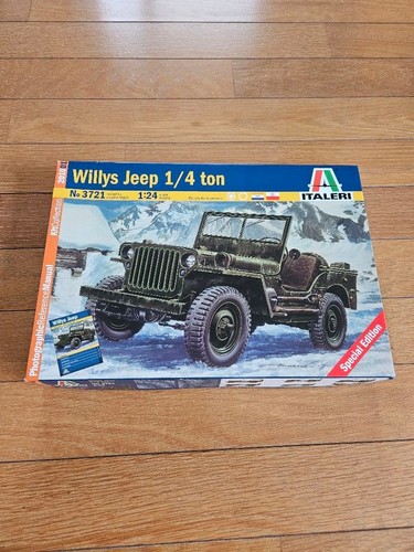 Italeri willys jeep - 1/24, 1/4