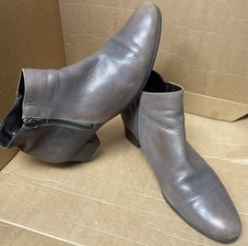 GABOR Brown Worn Look Zip Up