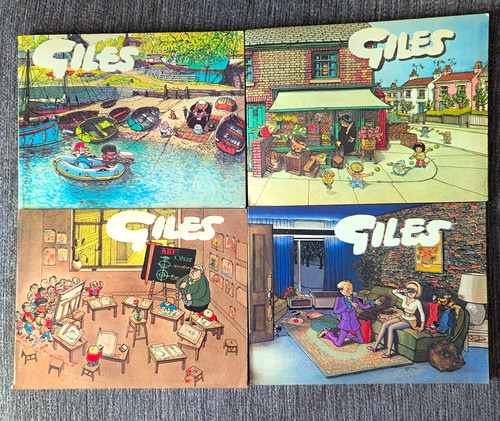 Vintage giles cartoon - vintage, annuals