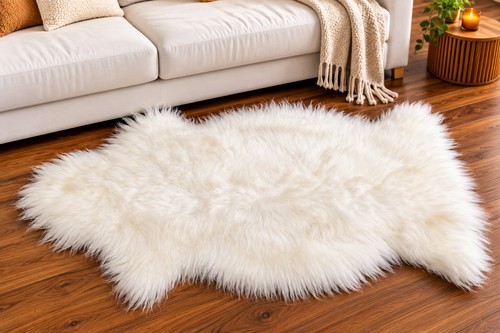 Genuine sheepskin rug - sheepskin,