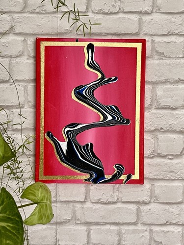 Acrylic painting abstract