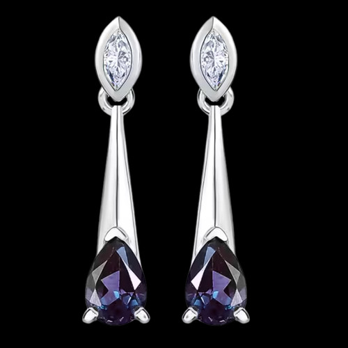 White topaz lab grown - &,
