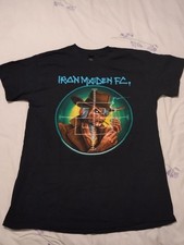 Iron Maiden Stranger Cyborg Eddie Fanclub Exclusive T-Shirt Black Size Large VGC