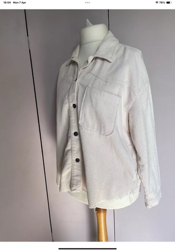 Zara ecru white oversized - zara,